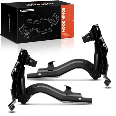 2 Pcs Driver & Passenger Hood Hinge