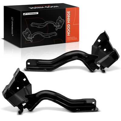 2 Pcs Driver & Passenger Hood Hinge