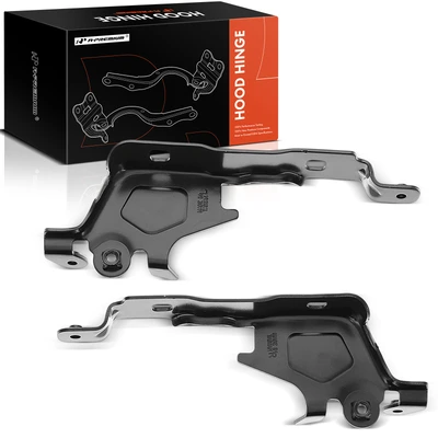 2 Pcs Driver & Passenger Lower Hood Hinge