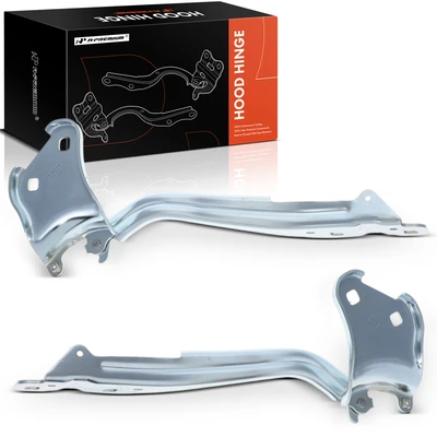 2 Pcs Driver & Passenger Hood Hinge