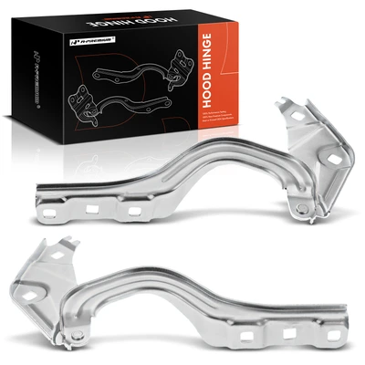 2 Pcs Front Driver & Passenger Hood Hinge