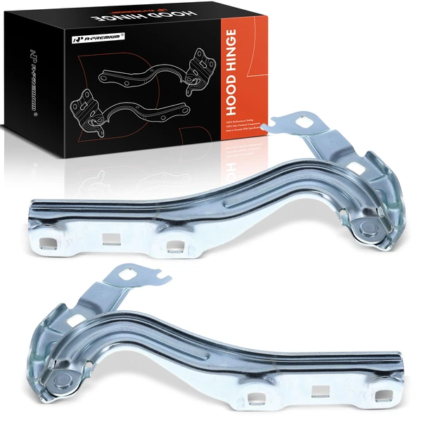 2 Pcs Driver & Passenger Hood Hinge for 2021-2024 Chevrolet Trailblazer