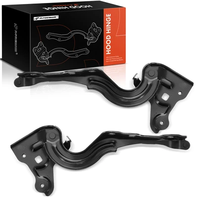 2 Pcs Driver & Passenger Hood Hinge