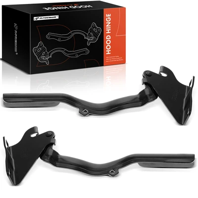 2 Pcs Driver & Passenger Hood Hinge