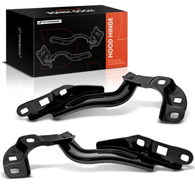 2 Pcs Driver & Passenger Hood Hinge