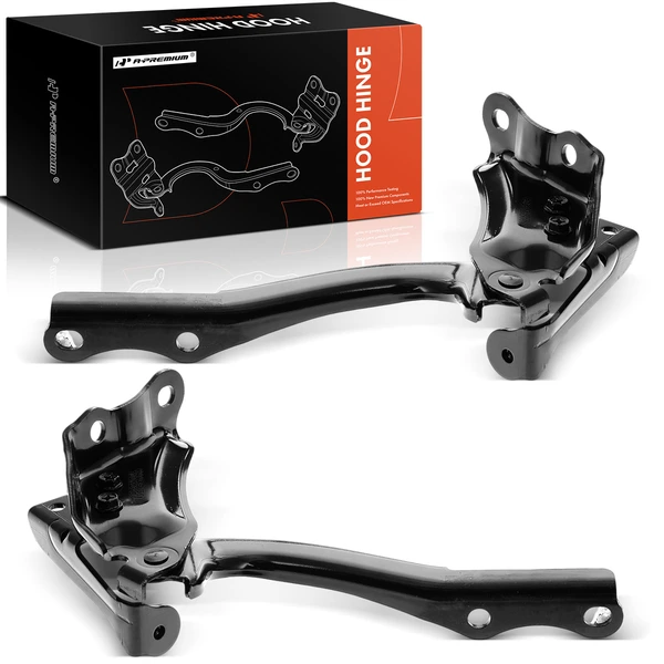 2 Pcs Driver & Passenger Hood Hinge for Toyota Land Cruiser Lexus LX570 2016-2021