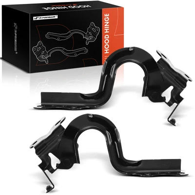 2 Pcs Driver & Passenger Hood Hinge