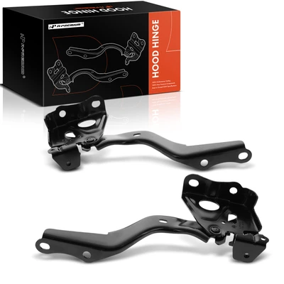2 Pcs Driver & Passenger Hood Hinge