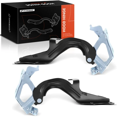 2 Pcs Driver & Passenger Hood Hinge