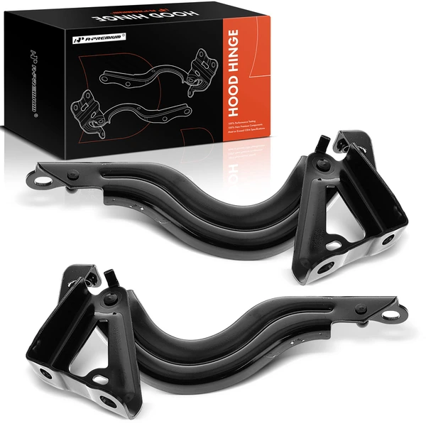 2 Pcs Driver & Passenger Hood Hinge for 2023 Toyota Sequoia