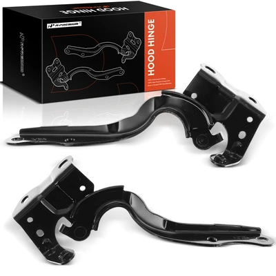 2 Pcs Driver & Passenger Hood Hinge