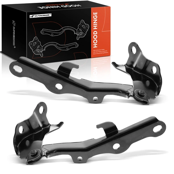 2 Pcs Driver & Passenger Hood Hinge for 2003-2009 Lexus GX470