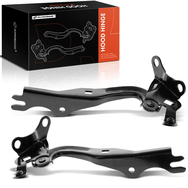 2 Pcs Driver & Passenger Hood Hinge for Mazda 6 2003-2008 2.3L 3.0L