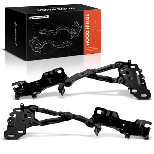 2 Pcs Driver & Passenger Steel Hood Hinge for 2018-2023 BMW X3