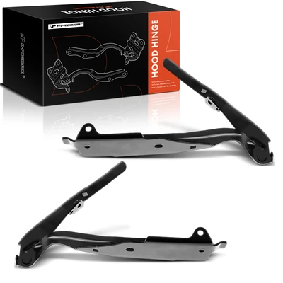 2 Pcs Driver & Passenger Hood Hinge