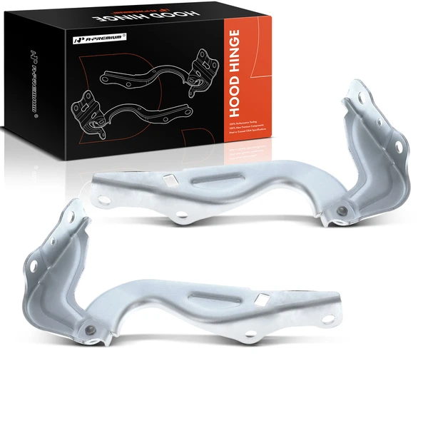 2 Pcs Driver & Passenger Hood Hinge for 2018-2020 2022-2023 Mitsubishi Eclipse Cross