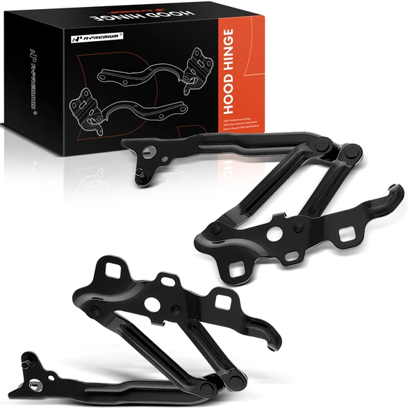 2 Pcs Driver & Passenger Hood Hinge for 2021-2024 Jeep Grand Cherokee L