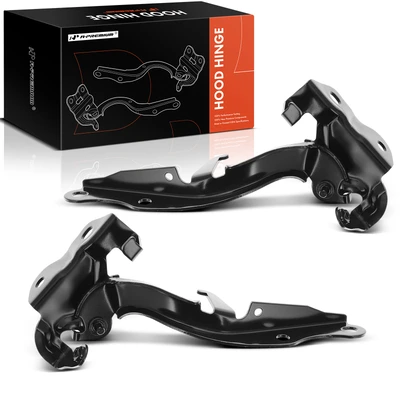2 Pcs Driver & Passenger Hood Hinge