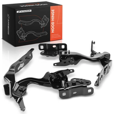 2 Pcs Front Driver & Passenger Hood Hinge