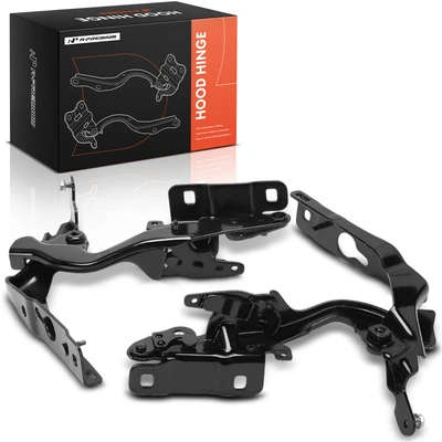 2 Pcs Front Driver & Passenger Hood Hinge