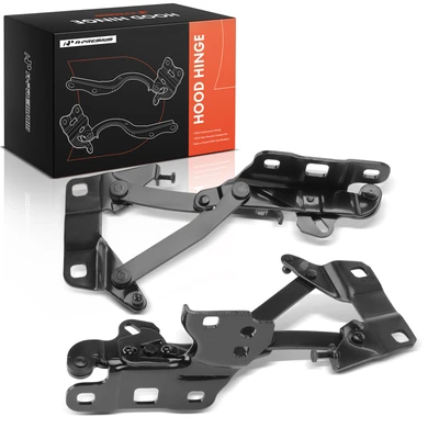 2 Pcs Front Steel Hood Hinge