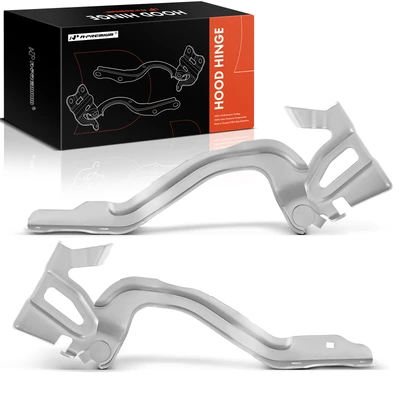 2 Pcs Driver & Passenger Hood Hinge