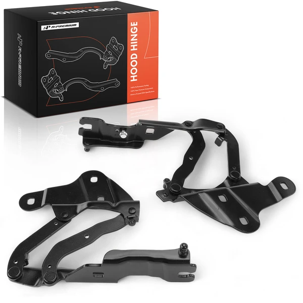 2 Pcs Front Driver & Passenger Bonnet Hood Hinge for BMW E84 X1 2013-2015