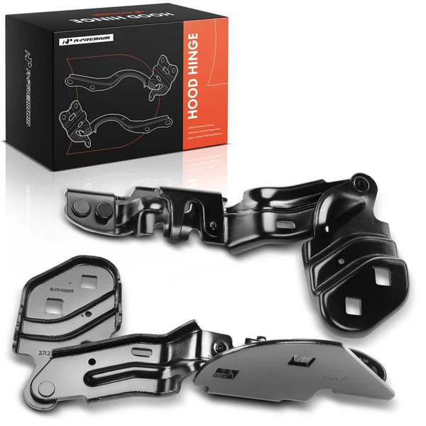 2 Pcs Front Driver & Passenger Hood Hinge for Tesla Model 3 2024