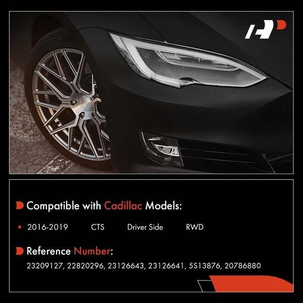 2 Pcs Front & Rear Headlight Level Sensor for Cadillac ATS CTS 2014-2019 RWD