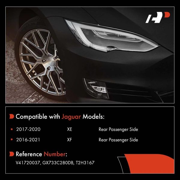 Rear Passenger Headlight Level Sensor for Jaguar XE 2017-2020 XF 2016-2021