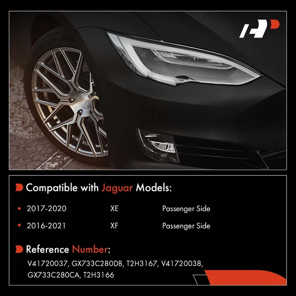 2 Pcs Passenger Headlight Level Sensor for Jaguar XE 2017-2020 XF 2016-2021