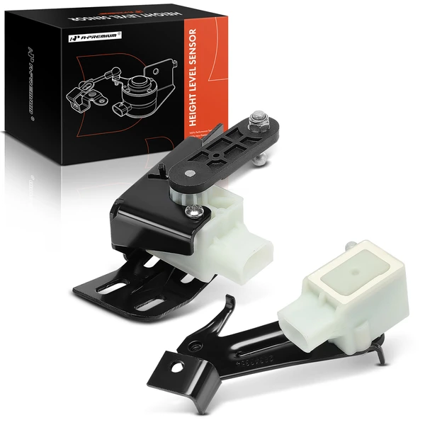 2 Pcs Front & Rear Headlight Level Sensor for 2002-2005 Saab 9-5