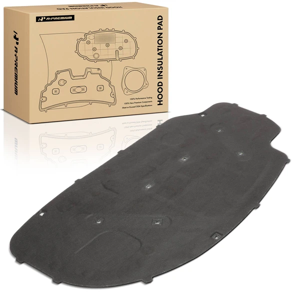 Engine Hood Insulation Pad Bonnet Mat for VW Jetta 2005-2010 Golf GTI Rabbit R32