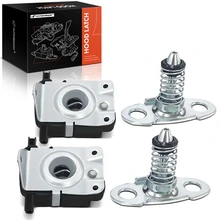4 Pcs Lower Hood Latch Lock for 2000-2006 BMW X5