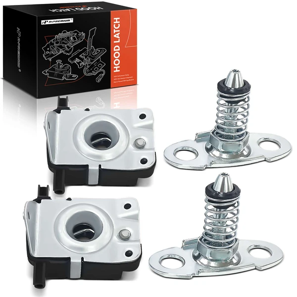 4 Pcs Lower Hood Latch Lock for 2000-2006 BMW X5