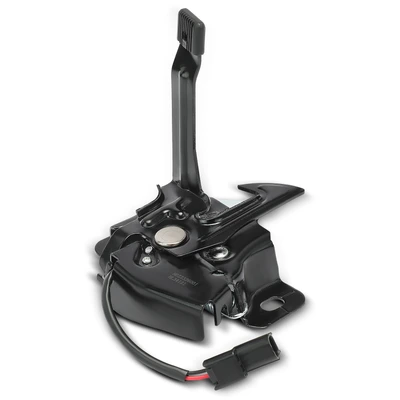 Hood Latch Lock with Alarm System