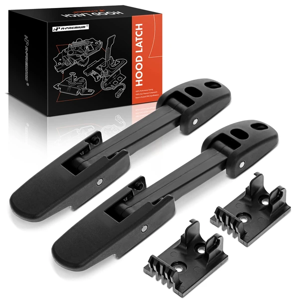 2 Pcs Hood Latch Lock for Blue Bird Vision School Bus 2009-2015 Mack CH