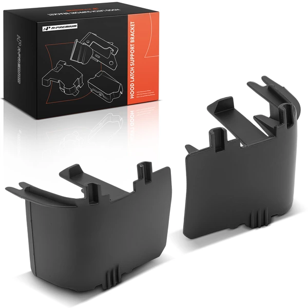 2 Pcs Front Plastic Radiator Support Panel for BMW F95 G05 X5 F96 G06 X6 G07