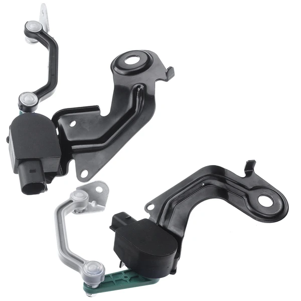 2 Pcs Rear Ride Height Level Sensor for 2006-2011 Audi A6