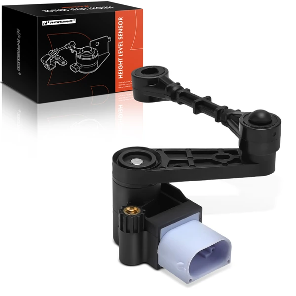 Rear Passenger Black Height Level Sensor for 2009-2015 Jaguar XF