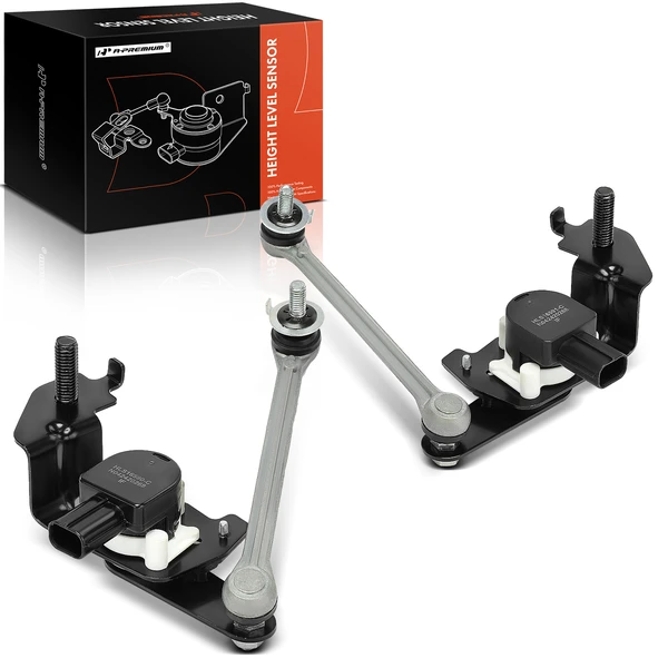 2 Pcs Rear Ride Height Level Sensor for 2008-2013 Toyota Sequoia