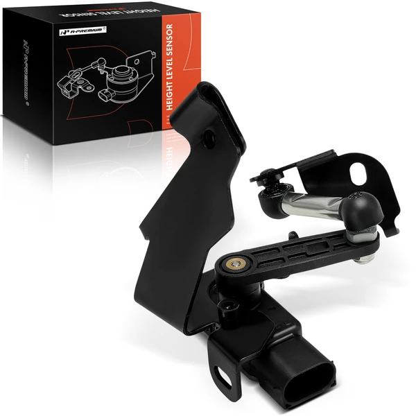 Rear Passenger Black Height Level Sensor for 2017-2023 Volvo S90