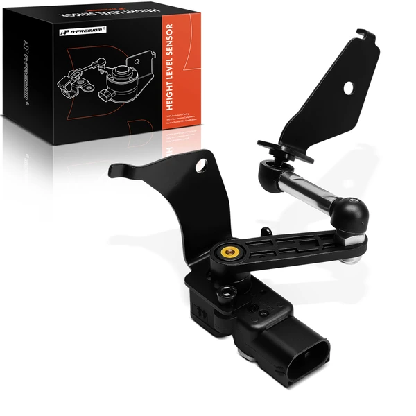 Rear Driver Black Height Level Sensor for Volvo S90 2017-2023 V60 2019-2022 V90 2017-2021