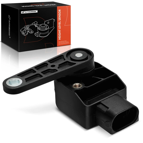 Front Passenger Black Height Level Sensor for 2015-2016 Volvo V60 Cross Country