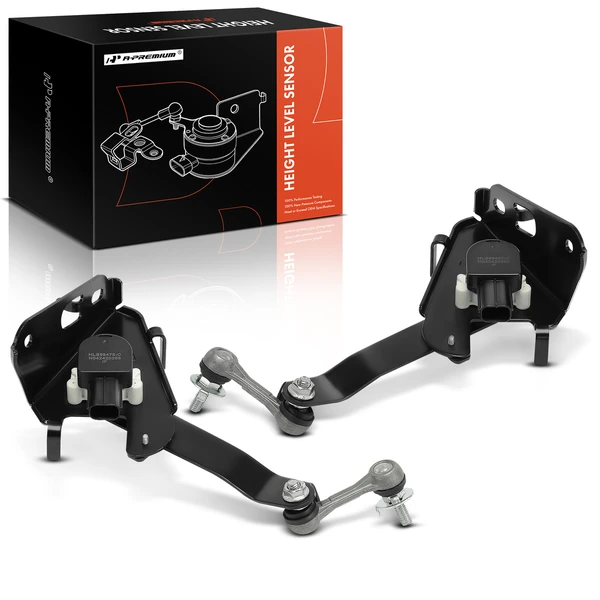 2 Pcs Rear Ride Height Level Sensor with 3 Pins for 2008-2015 Lexus LS600h