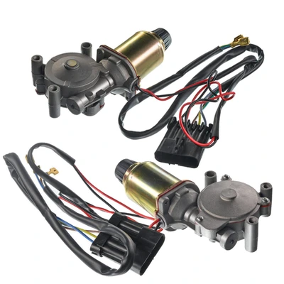 2 Pcs Driver & Passenger Headlight Headlamp Motor for 1991-1996 Chevrolet Corvette