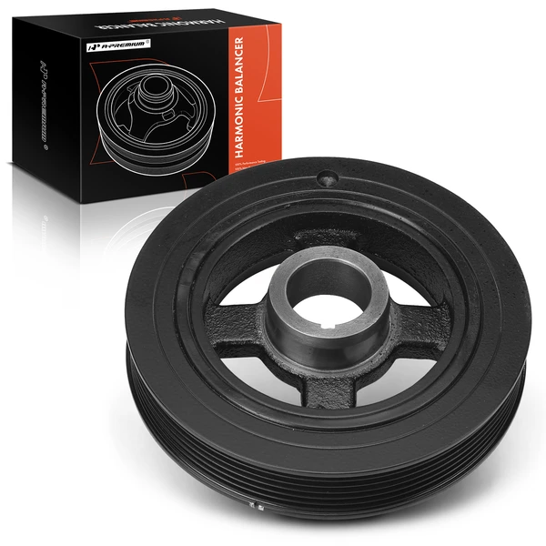 Engine Harmonic Balancer for Hyundai Santa Fe Sonata Kia Sedona Sorento Genesis