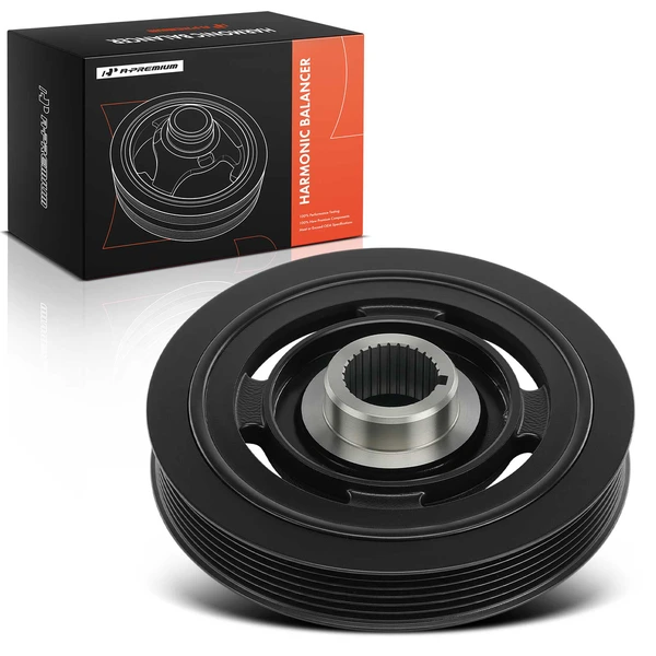 Harmonic Balancer Crankshaft Pulley for Honda Civic 2017-2023 Hatchback 2.0L MT