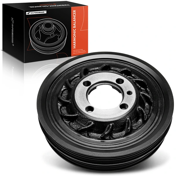 Engine Harmonic Balancer for Hyundai Elantra 93-95 Sonata 92-98 L4 1.8L L4 2.0L