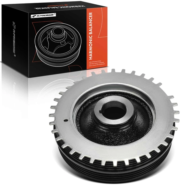 Engine Harmonic Balancer for Ford Probe 1996-1997 Mazda 626 MX6 Protege Protege5